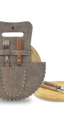 SET PARRILLERO ALBATROS TABACO