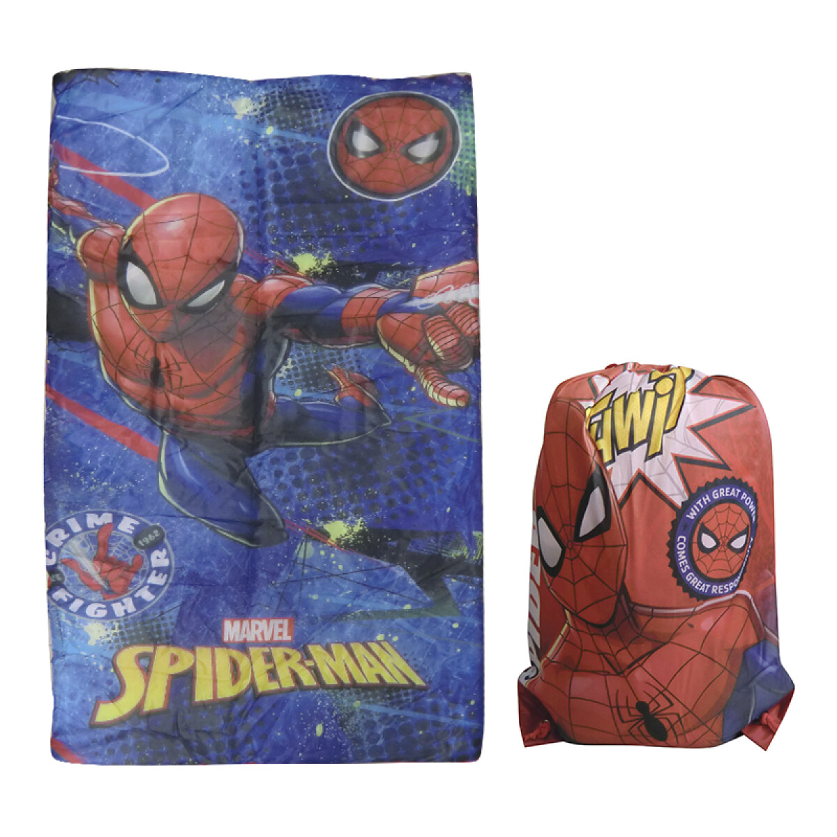 Sobre de Dormir Infantil 130 x 70 cm - Spiderman 