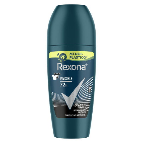 Antitranspirante en Roll On Rexona Men Invisible 50 ml Antitranspirante en Roll On Rexona Men Invisible 50 ml