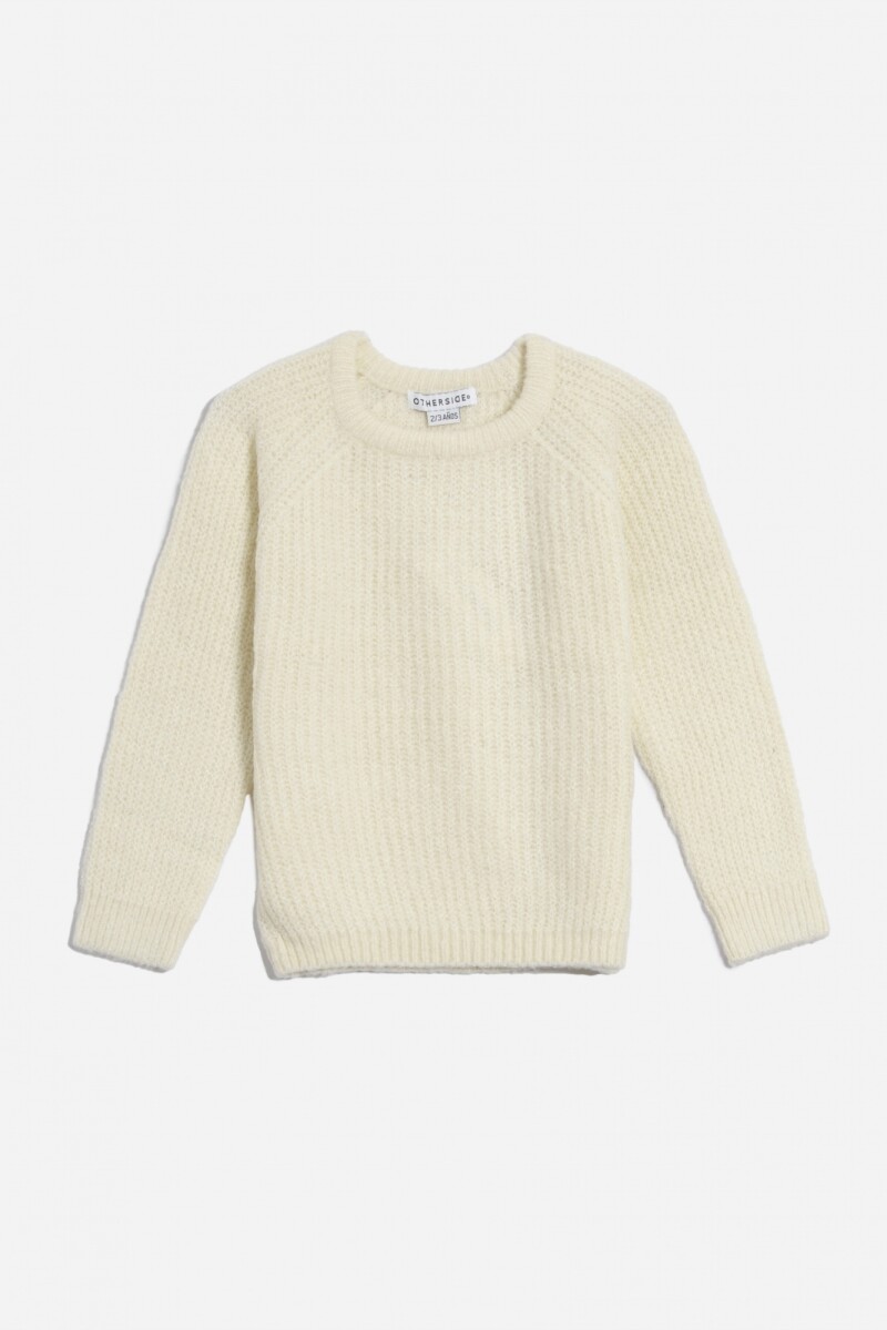 Sweater básico BLANCO