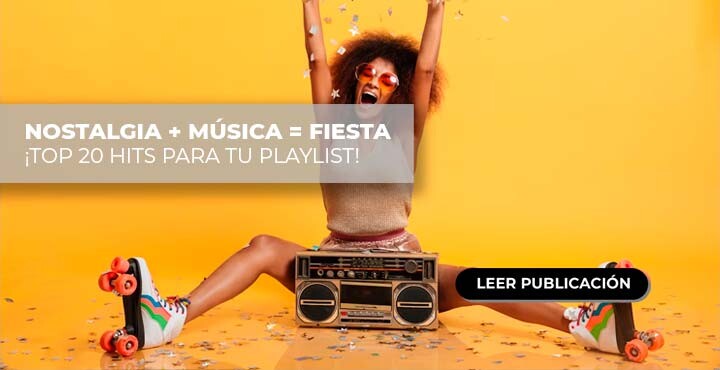 Viajamos en el tiempo a través de la música: Top 20 canciones para tu fiesta de la nostalgia