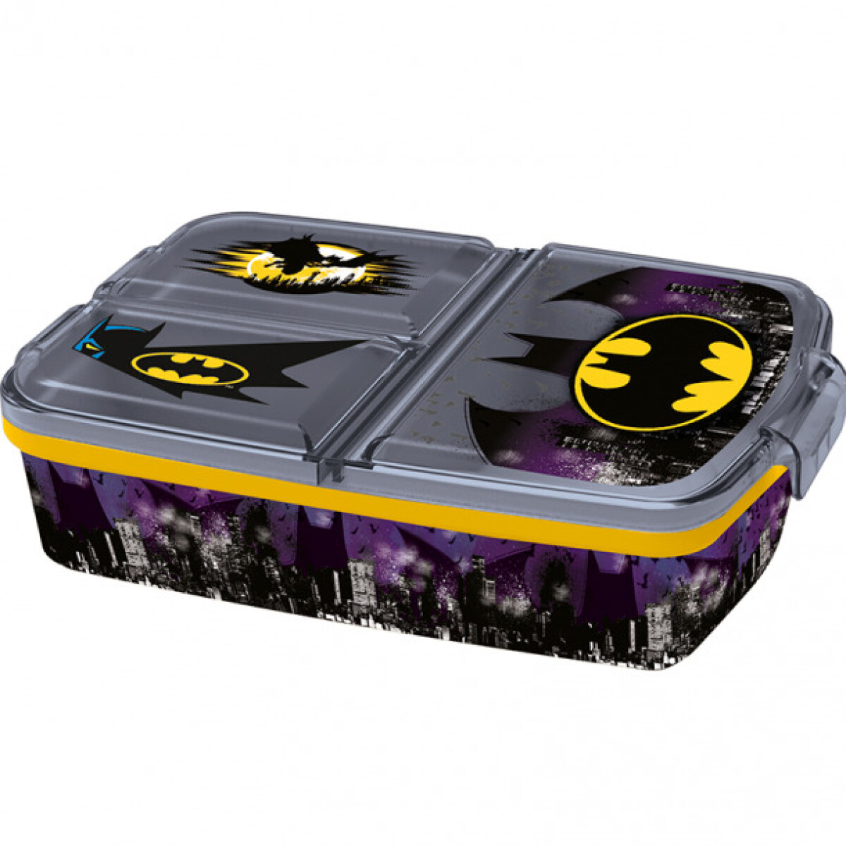 Vianda Infantil Con 3 Reparticiones Batman 
