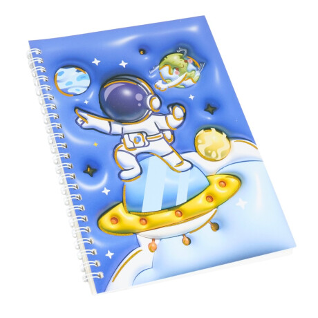 Cuaderno de espiral Astronauta 57 hojas Cuaderno de espiral Astronauta 57 hojas