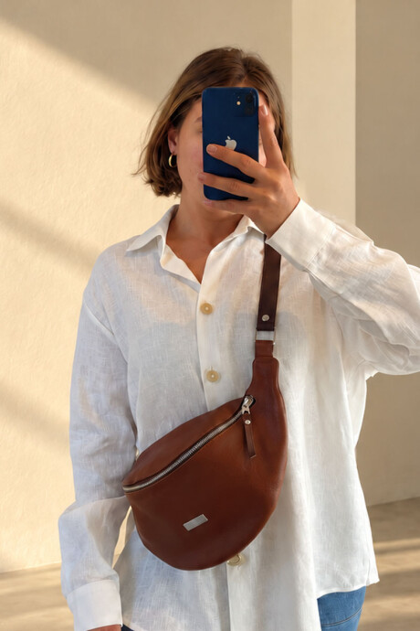 Riñonera urbana Cognac