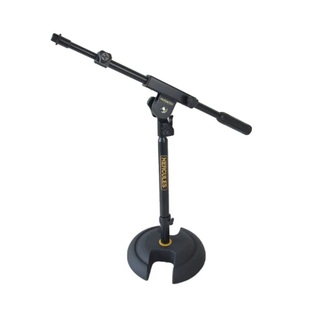 JIRAFA MICROFONO HERCULES MS120B CORTA BASE REDONDA JIRAFA MICROFONO HERCULES MS120B CORTA BASE REDONDA