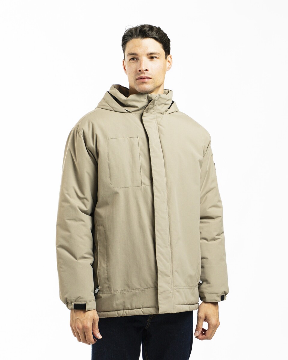 Campera Taslon Londres - Camel 