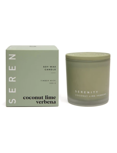 VELA AROMATICA 295ML SERENITY COCONUT LIME VELA AROMATICA 295ML SERENITY COCONUT LIME