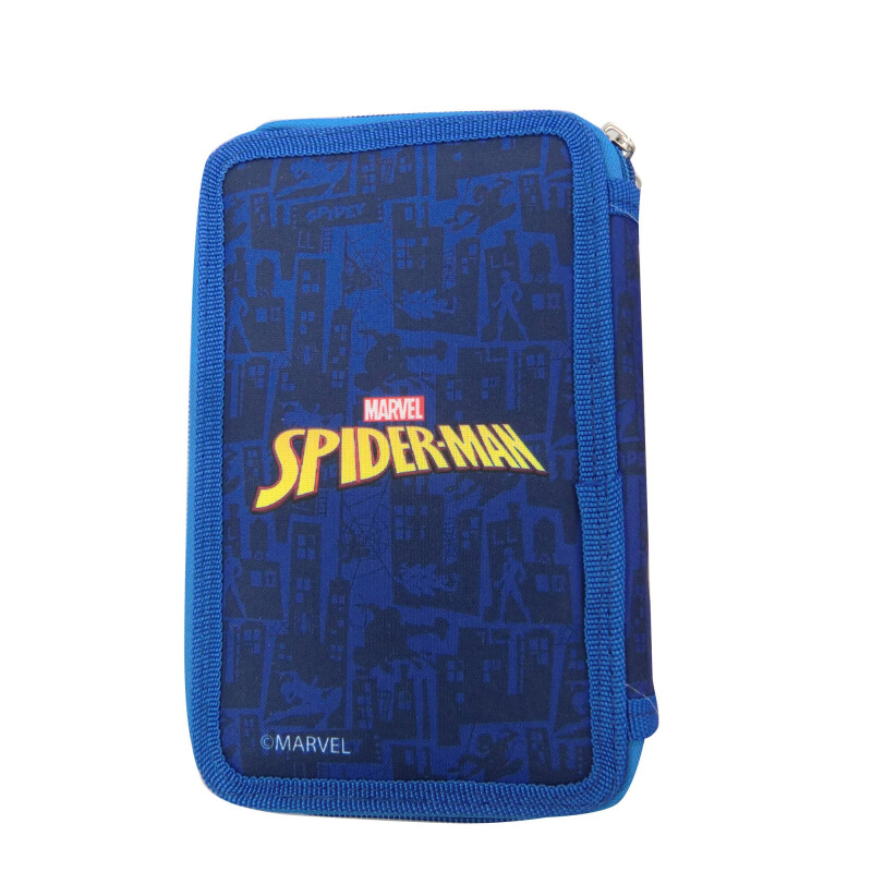 Cartuchera Marvel Spider Man Rojo - Azul