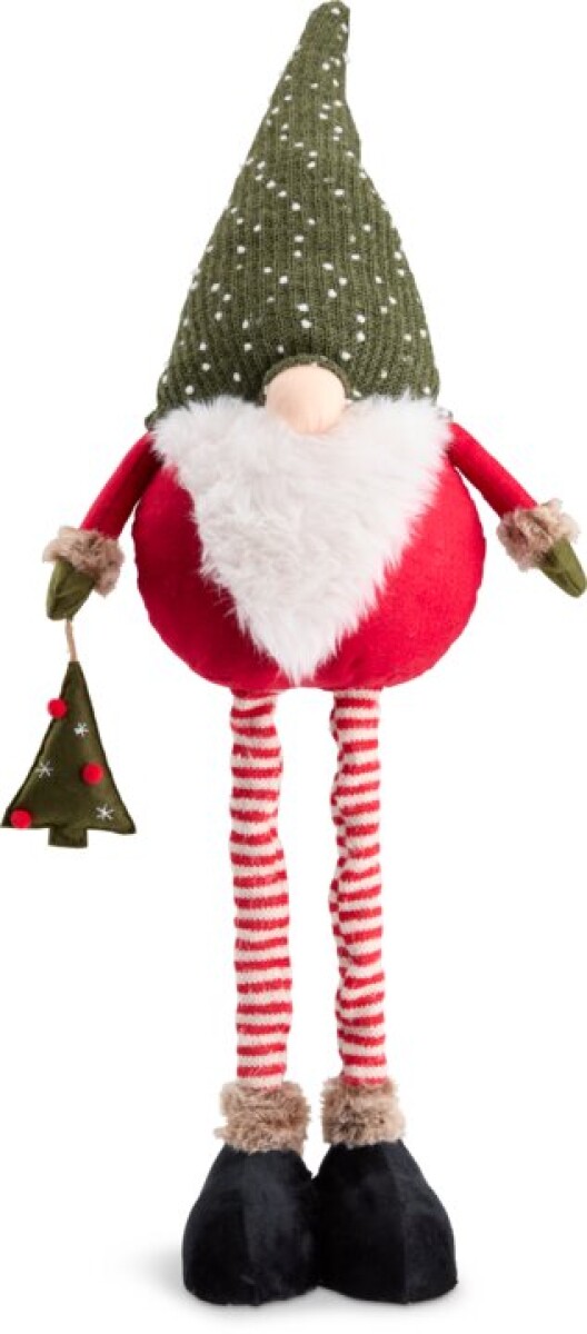 Elfo navideño KULDE 60 cm piernas ajustables 