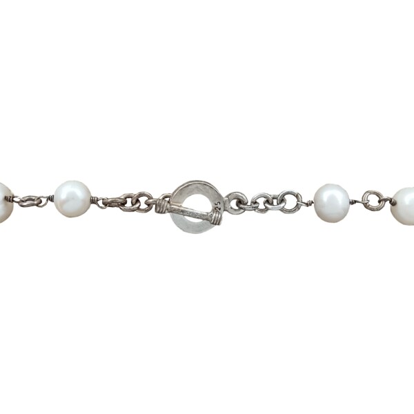 Cadena de perlas -Plata 925-Perlas de rio-CD3441 Conperla