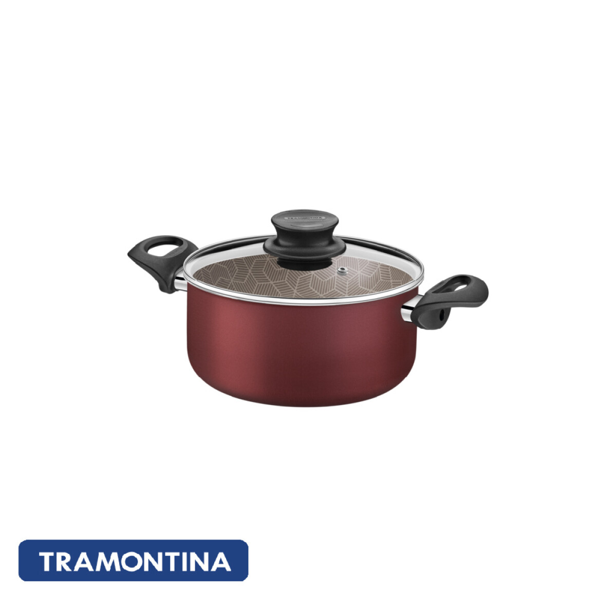 CACEROLA DOS ASAS 18CM 2.1LT BORDEAUX 28524/718 
