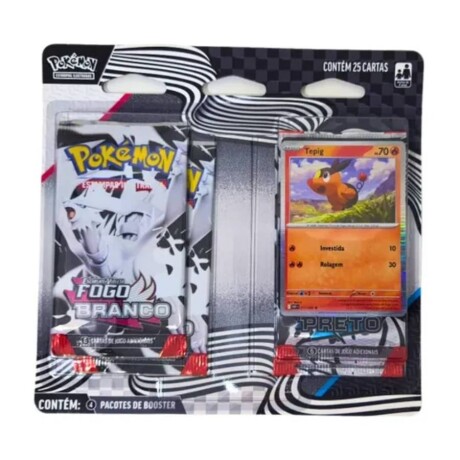 Pokémon Blister Quadruplo - Fogo Blanco & Raio Preto Pokémon Blister Quadruplo - Fogo Blanco & Raio Preto