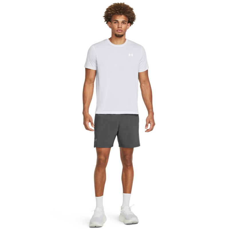 UA LAUNCH PRO 2n1 7'' SHORTS-GRY GRY-025