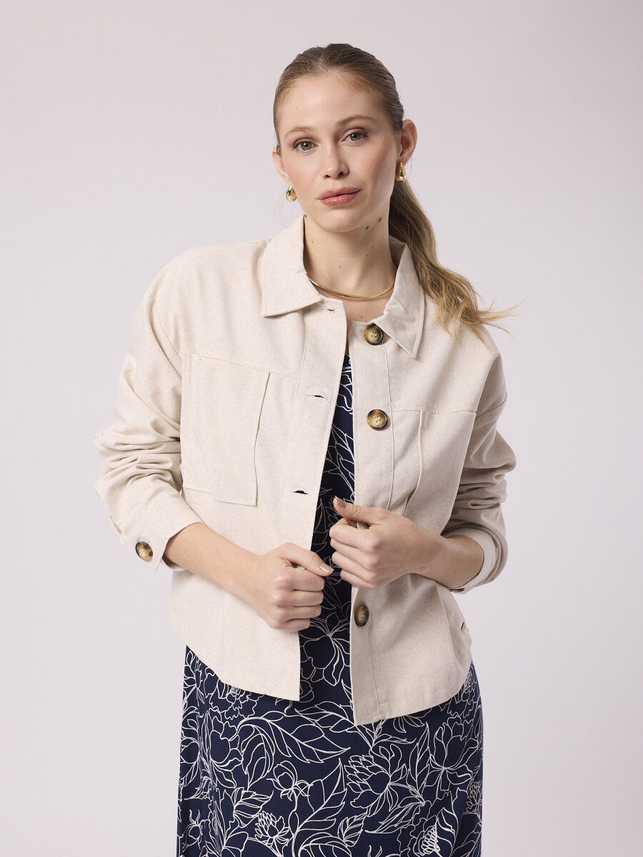 Chaqueta lino 