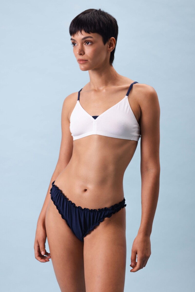 Cata Midi Algodón [B38] Azul Marino