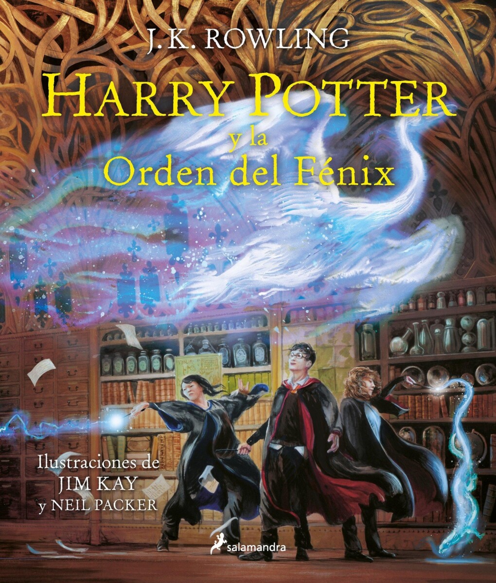 HARRY POTTER Y LA ORDEN DEL FENIX ILUSTRADO 