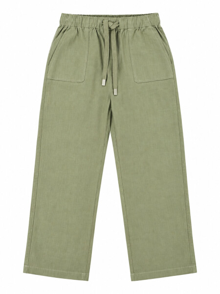 PANTALÓN ELENOX VERDE GRISACEO