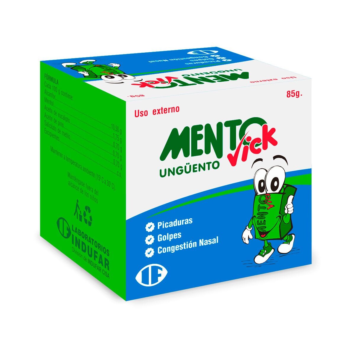 MENTO VICK UNG. POTE X 85 GR. 