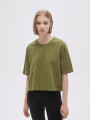Remera Solisa Verde Oliva Oscuro