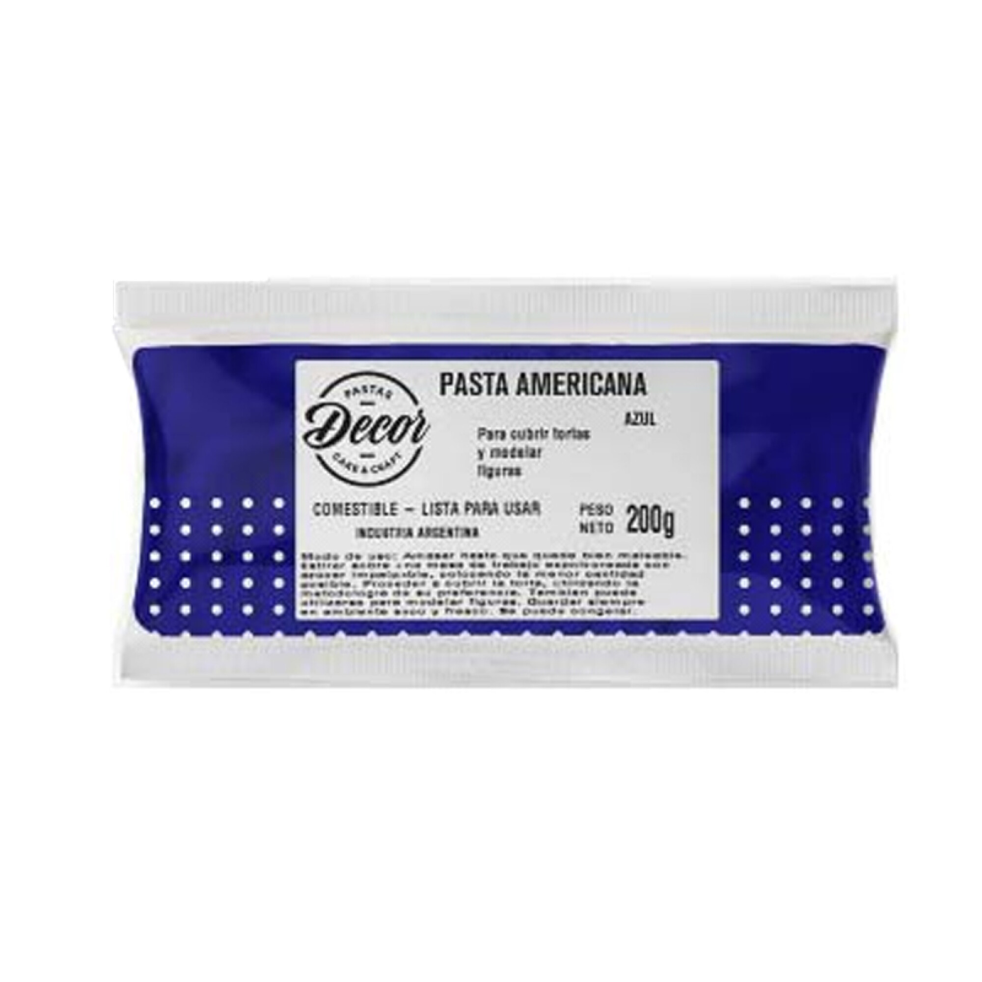 Pasta Americana Azul 200 g —