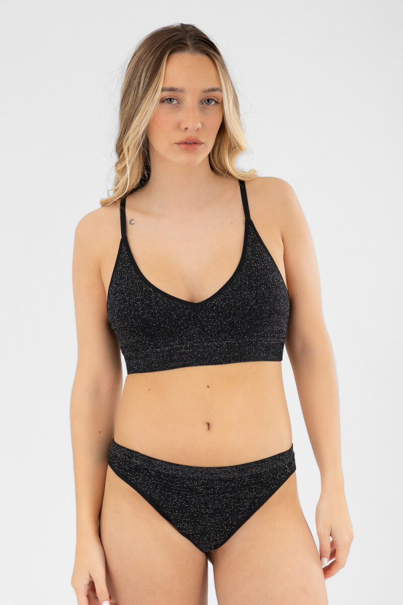 Soutien top romero Negro