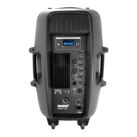 Parlante caja activa Lexsen Sonic 15A 150W RMS + accesorios Negro