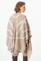 Ruana Sendero Beige/Vison