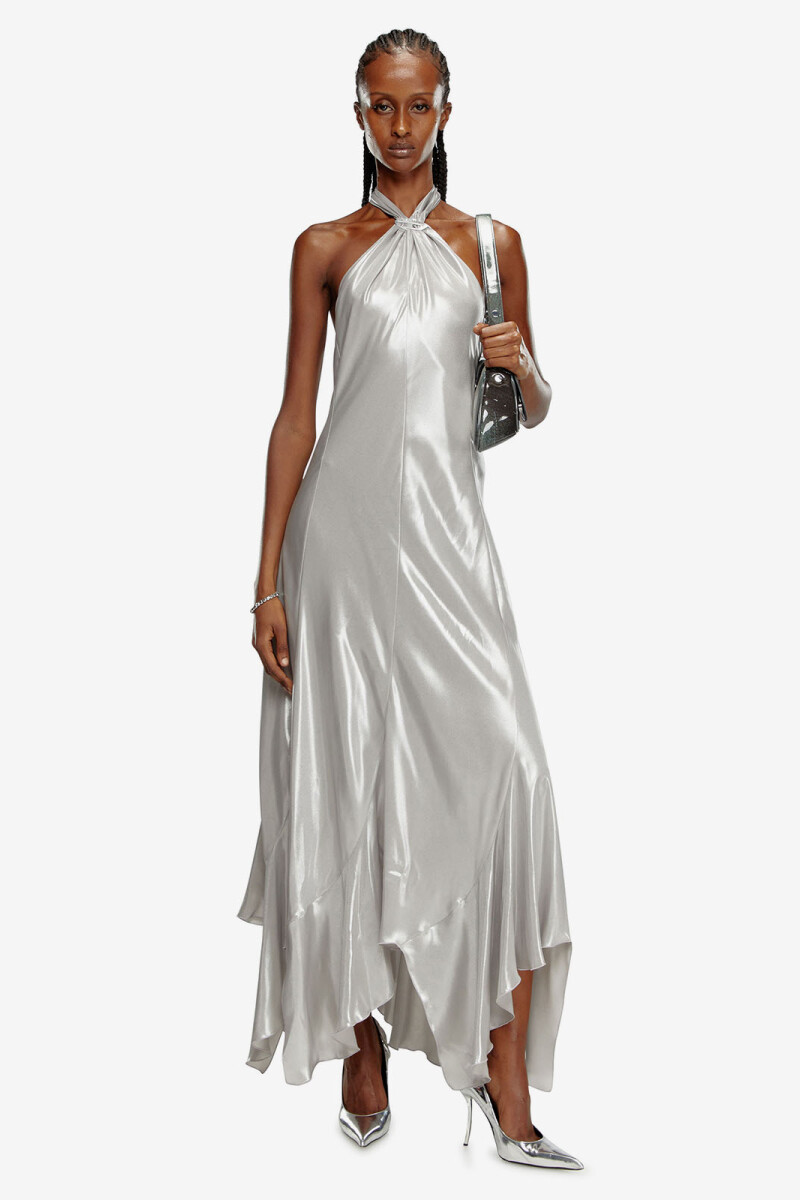 VESTIDO D-YNAMITE Plata