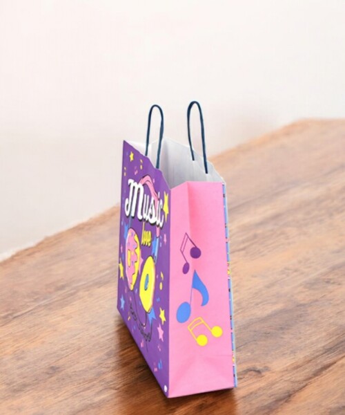 Bolsa fantasia luna 32x10x30 cm. MUSIC POP