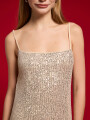 Vestido Indigus Champagne