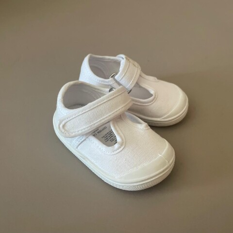 Guillermina De Lona Canvas Baby Del 16 Al 21 Blanco