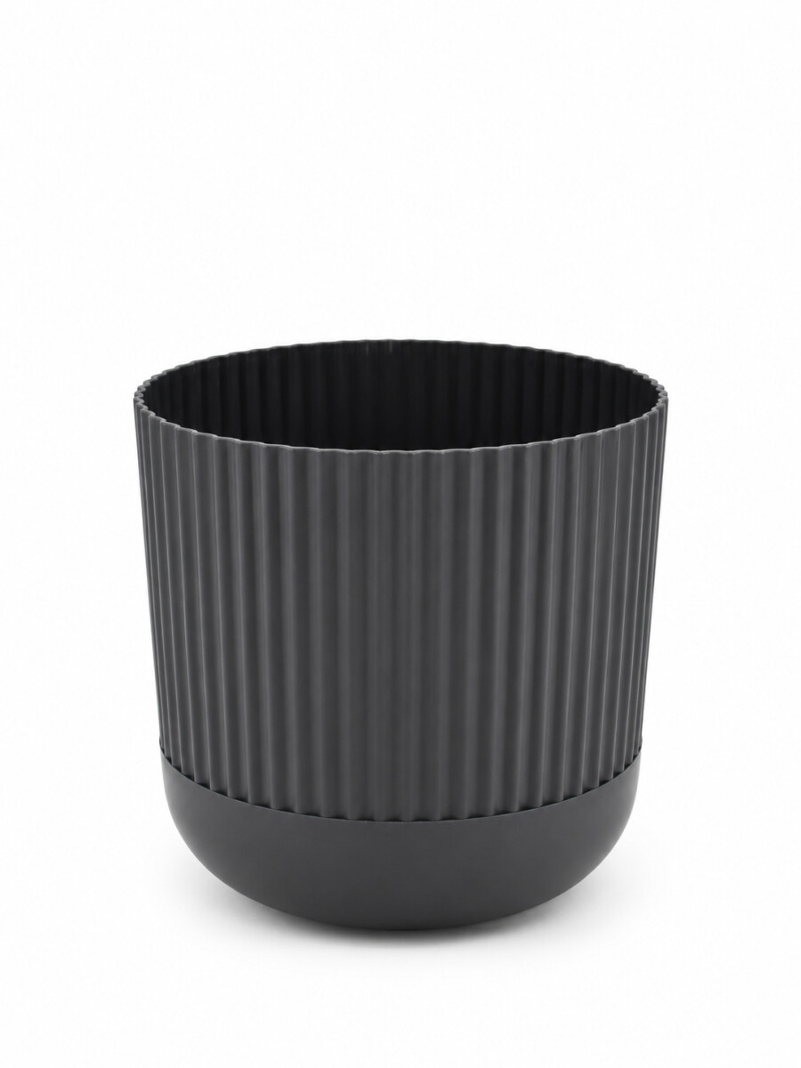 MACETA NOSTALGIA - NEGRO. 