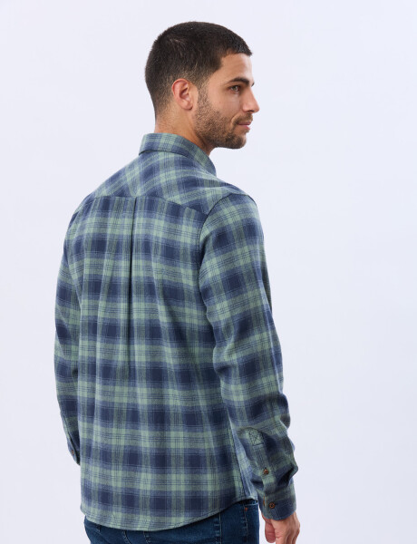 CAMISA DE VIYELA Piedra