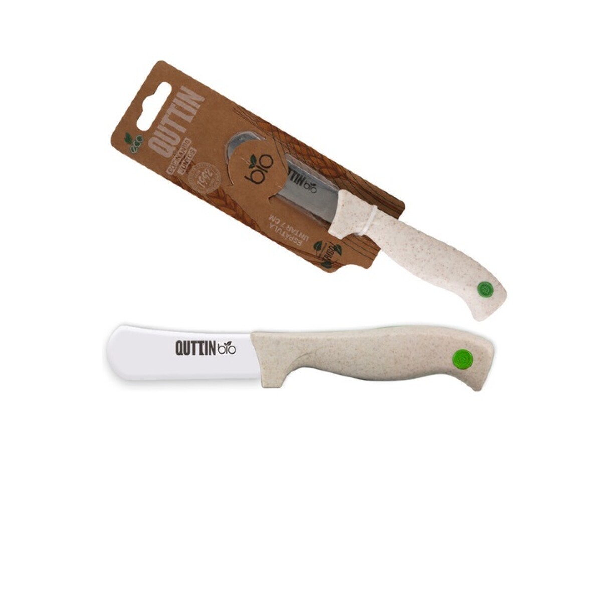 Espátula para Untar Quttin 7 cm con Mango Ergonómico 
