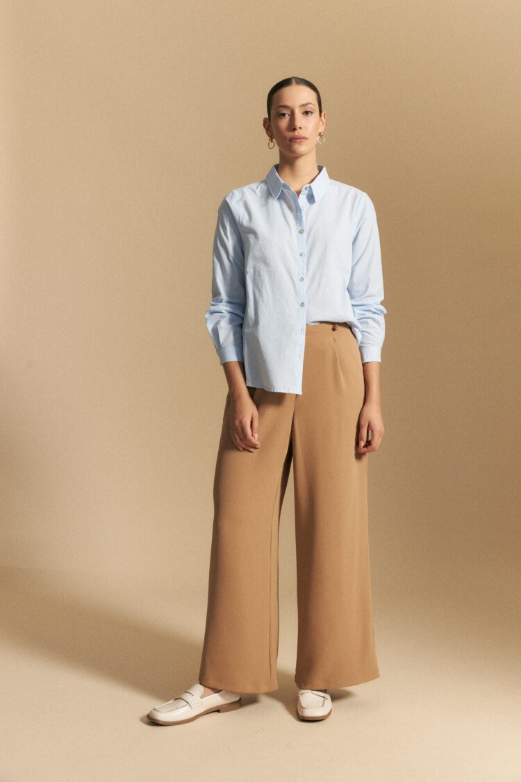 CAMISA ALEKSEI Celeste