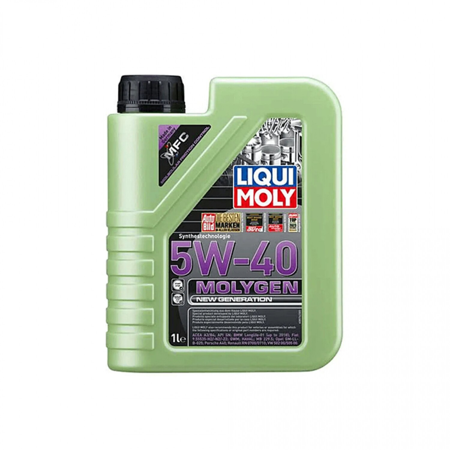 5W40 Liqui moly New Generation Molygen - 1L — Rolling