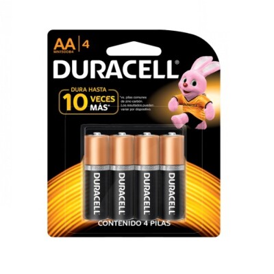 Pilas Duracell Aa Blister 4 Uds. Pilas Duracell Aa Blister 4 Uds.