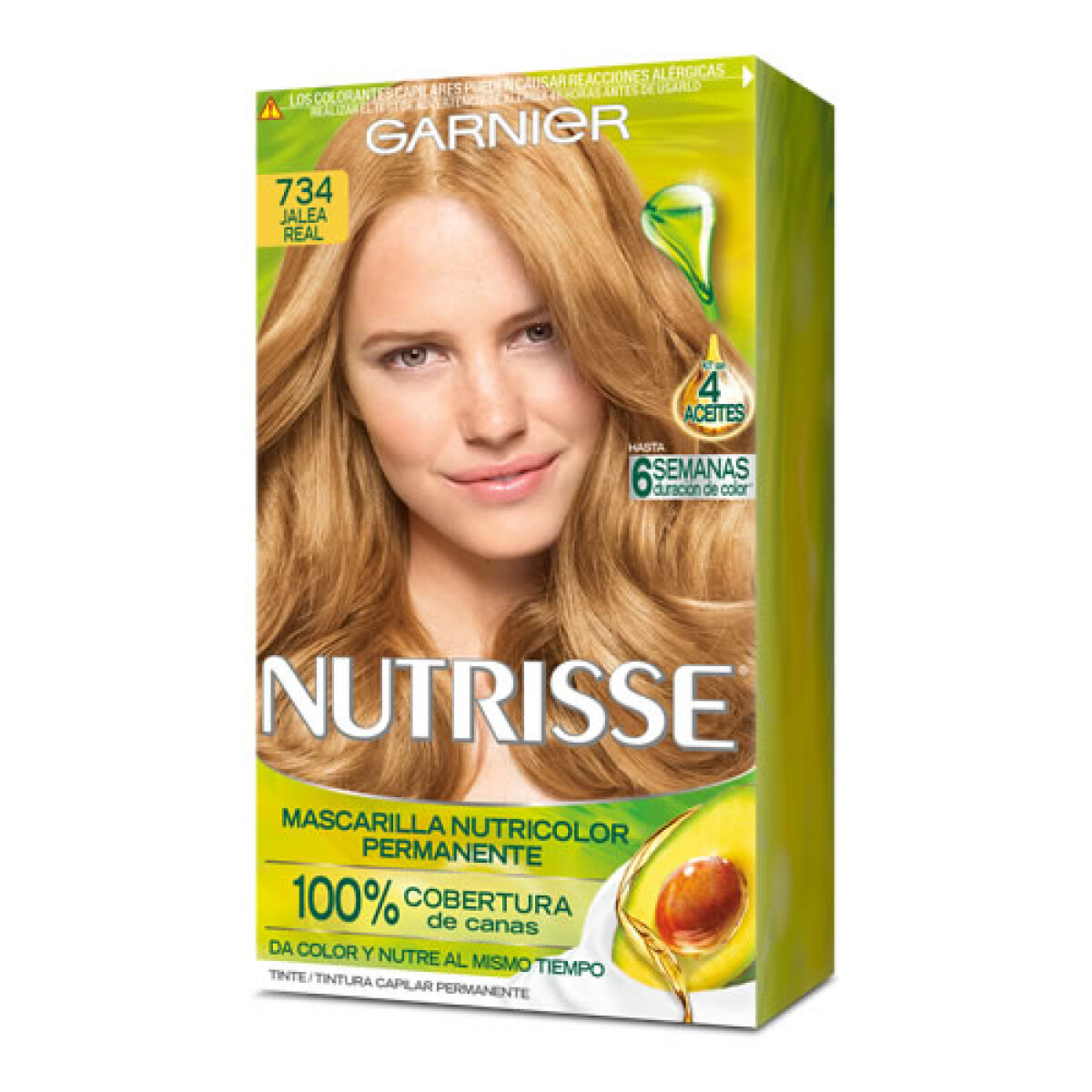 Tinta Garnier Nutrisse 734 Jalea Real – Color Brillante