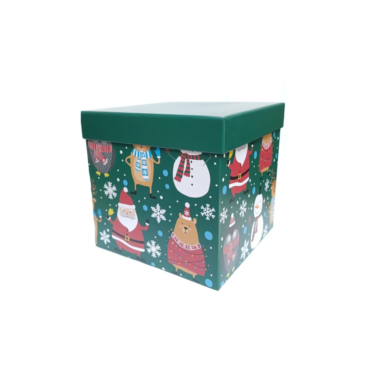 Caja de regalo navidad - chica 