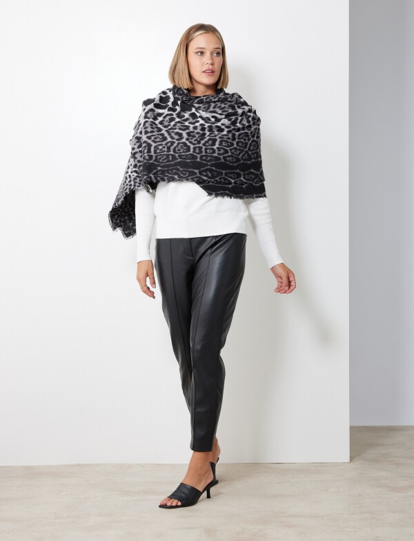 Bufandon Printed NEGRO/MULTI