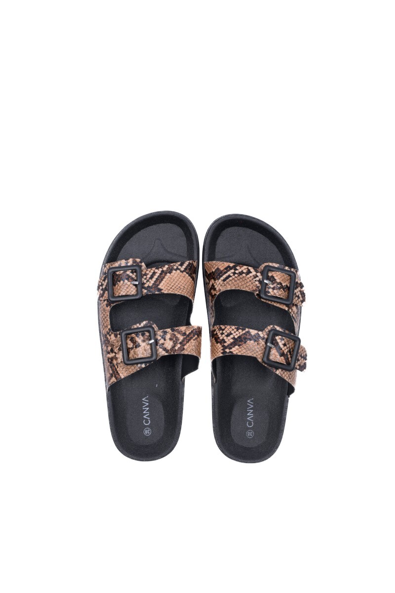Sandalia Grisel Beige