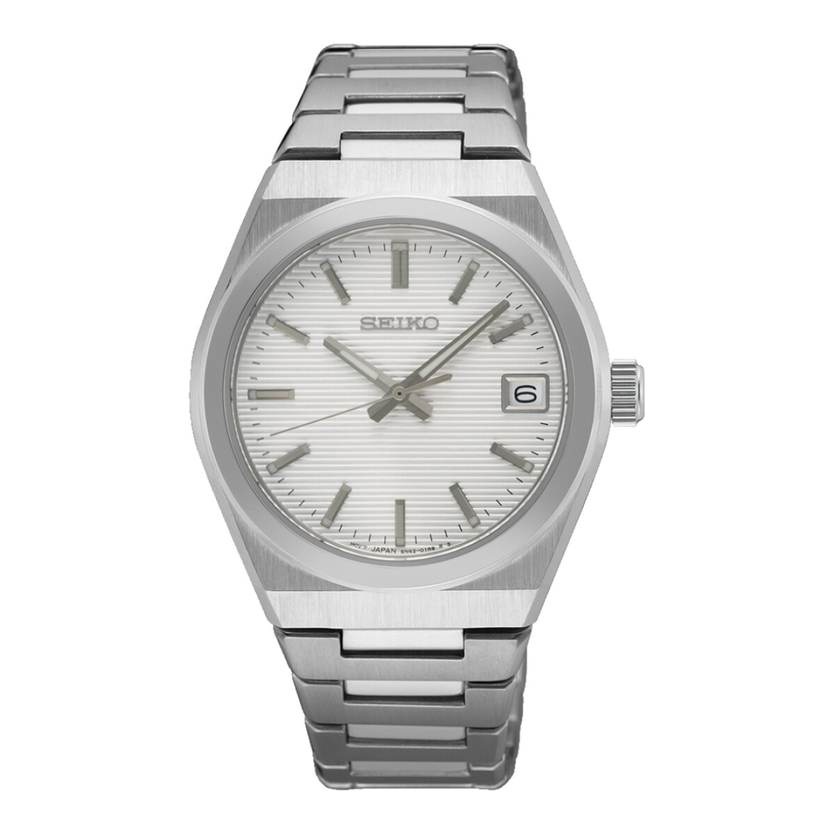 Reloj Seiko SUR573P1 para Mujer con correa de acero - Plateado 