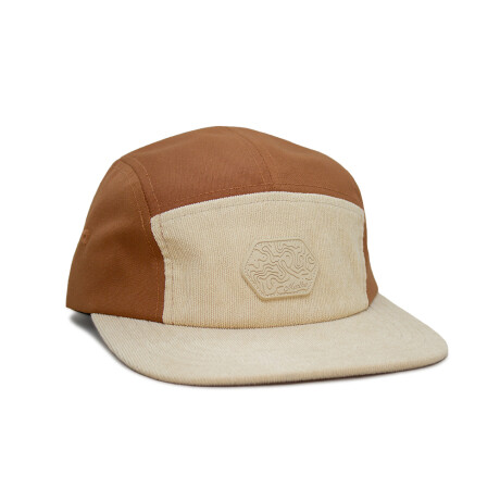 Gorro Martha Zonda 5-Panel Hat I Marron - Crema