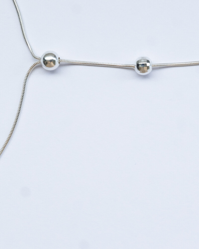 Cadena Lili PLATEADO