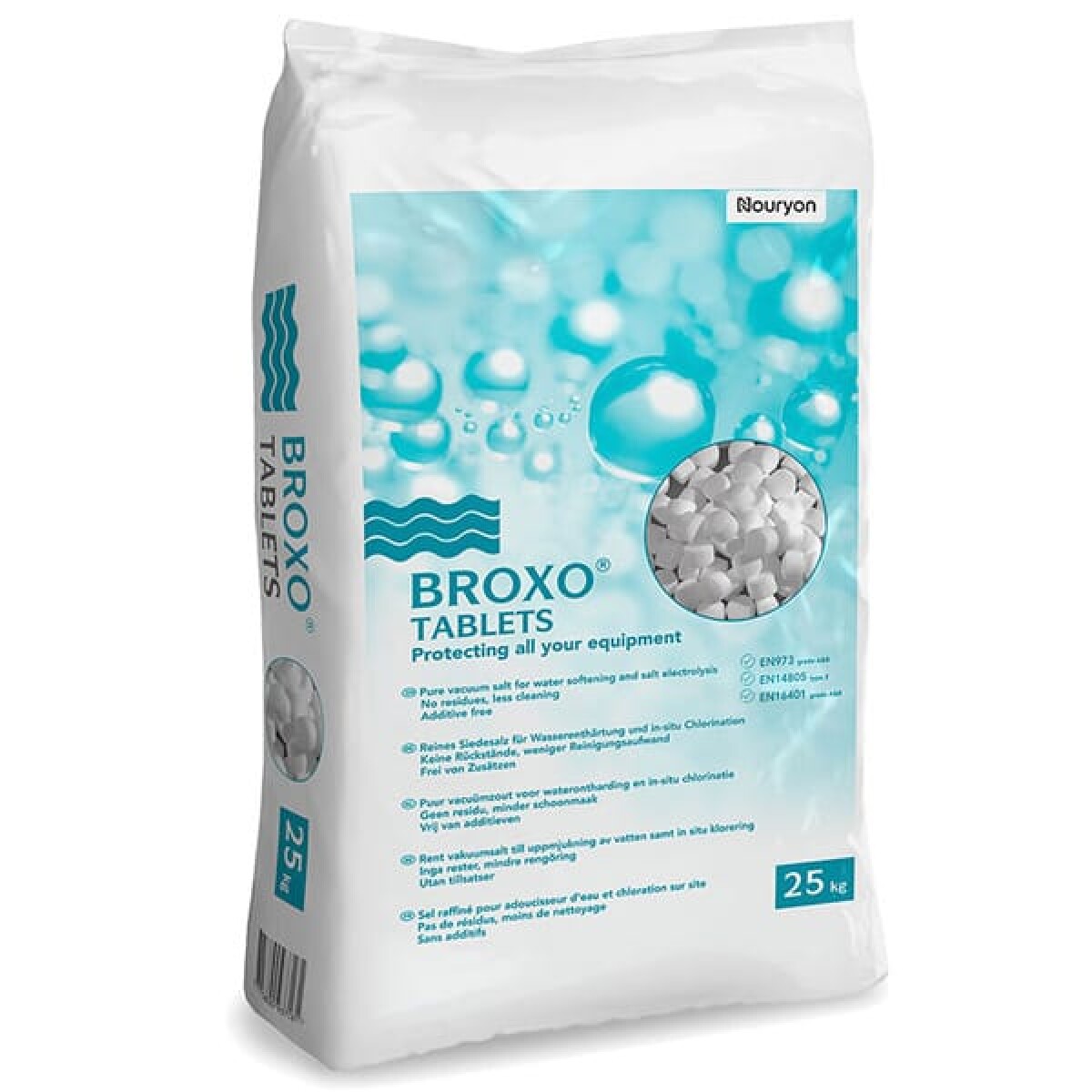 Sal en tabletas 25kg 