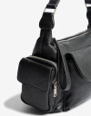City Cartera Formato Baguette - Negro