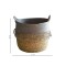 Canasto Seagrass 31 cm Gris