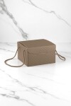 Caja secreto con cordon 24,5x24,5x15 - 37286 - MATELASSE CUOIO Caja secreto con cordon 24,5x24,5x15 - 37286 - MATELASSE CUOIO