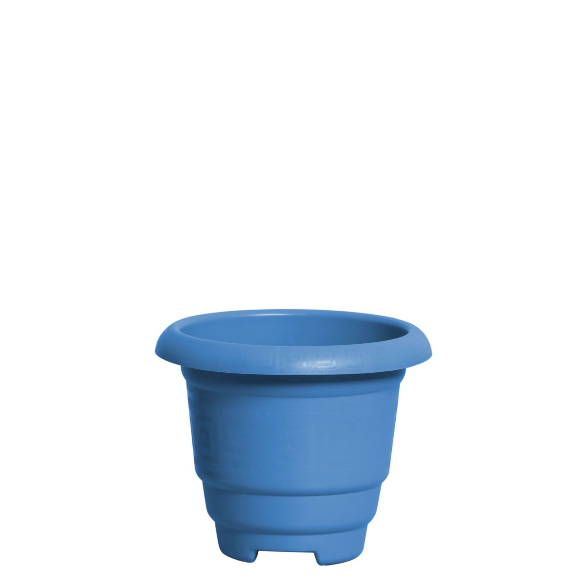 MACETA REDONDA "PLASMONT" 1,7 LTS COLOR - AZUL 