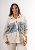 Camisa premium combinada Camisa premium combinada
